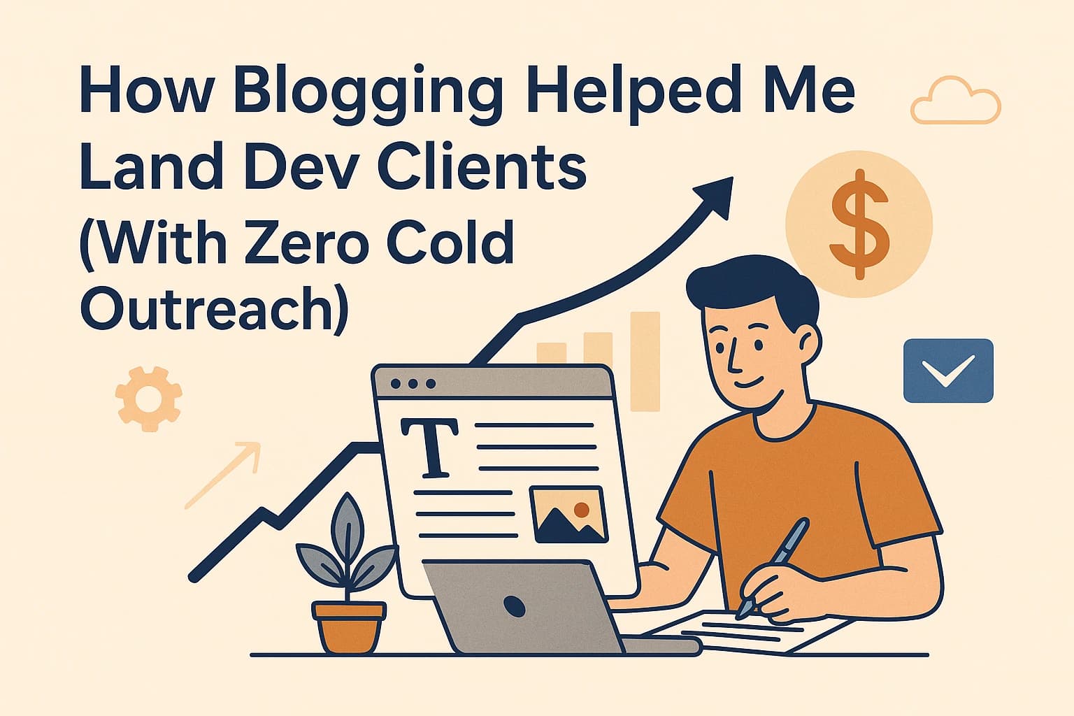 How Blogging Helped Me Land Dev Clients